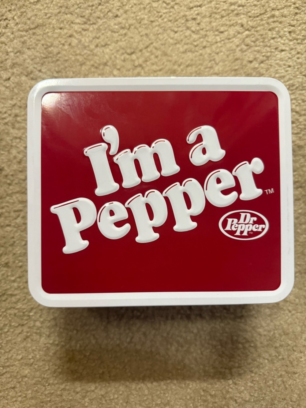Dr. Pepper Loungefly Metal Lunch Box